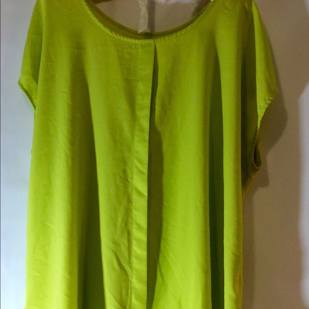 Apt 9 short sleeve tie front blouse sz XL